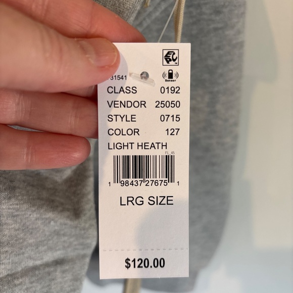 Fear of God Light Grey Oversized Heavyweight Hoodie Mens Large - Picture 3 of 4